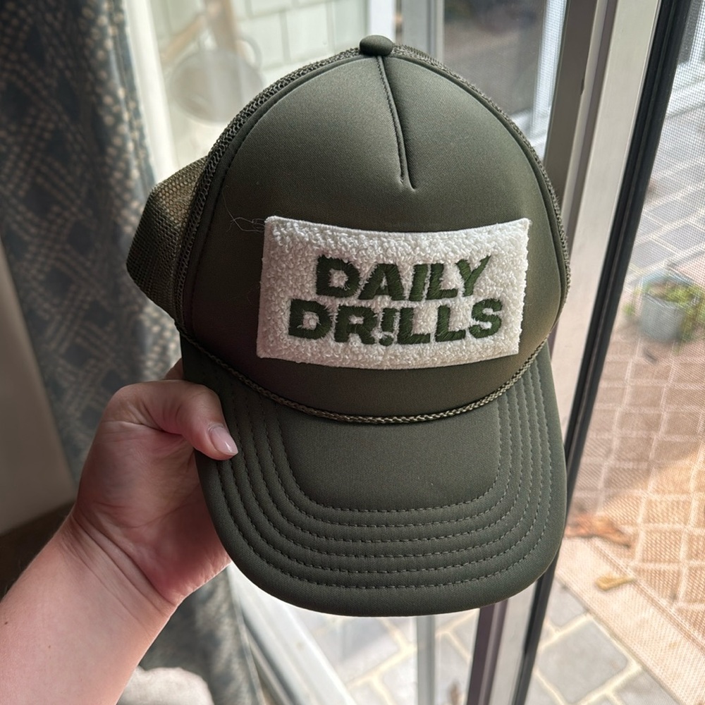 Daily Drills Fuzzy Patch Hat